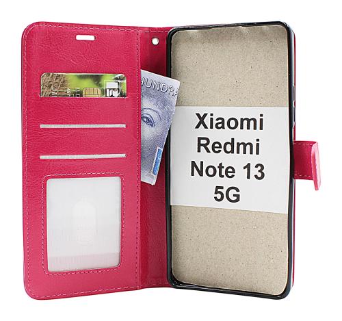 billigamobilskydd.se Crazy Horse Lompakko Xiaomi Redmi Note 13 5G