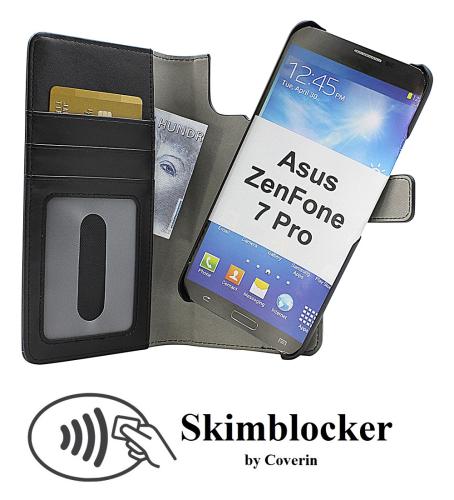 Coverin Skimblocker Magneettikotelo Asus ZenFone 7 Pro (ZS671KS)