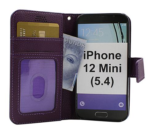 Coverin New Jalusta Lompakkokotelo iPhone 12 Mini (5.4)