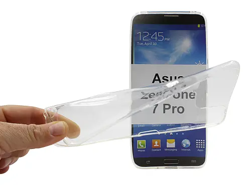 billigamobilskydd.se Ultra Thin TPU Kotelo Asus ZenFone 7 Pro (ZS671KS)