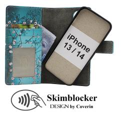 Coverin Skimblocker iPhone 13 / 14 Magneetti Puhelimen Kuoret Design
