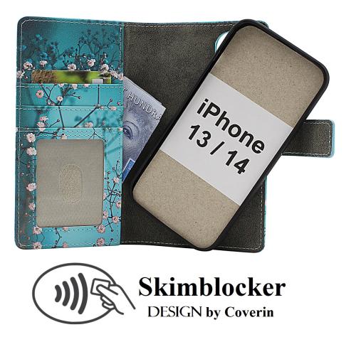Coverin Skimblocker iPhone 13 / 14 Magneetti Puhelimen Kuoret Design