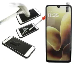 billigamobilskydd.se Full Frame Karkaistusta Lasista Motorola Moto G06 / G06 Power