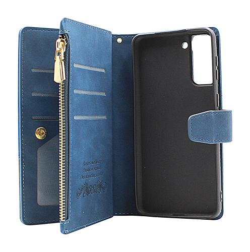 billigamobilskydd.se XL Standcase Luksuskotelo puhelimeen Samsung Galaxy S21 Plus 5G (SM-G996B)