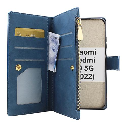 billigamobilskydd.se XL Standcase Luksuskotelo puhelimeen Xiaomi Redmi 10 5G (2022)