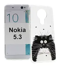 billigamobilskydd.se TPU-Designkotelo Nokia 5.3
