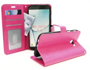 billigamobilskydd.se Crazy Horse Lompakko Samsung Galaxy A5 2017 (A520F)