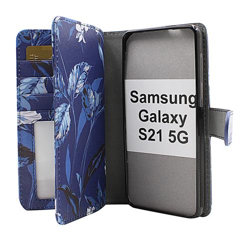 Coverin Skimblocker XL Magnet Designwallet Samsung Galaxy S21 5G (G991B)