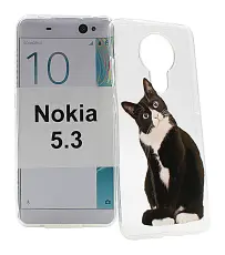billigamobilskydd.se TPU-Designkotelo Nokia 5.3