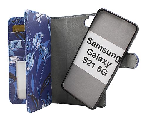 Coverin Skimblocker XL Magnet Designwallet Samsung Galaxy S21 5G (G991B)