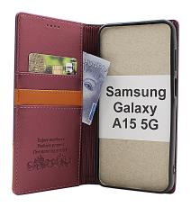 Coverin Samsung Galaxy A15 5G Premium Lompakkokotelo Slim