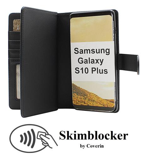 Coverin Skimblocker Samsung Galaxy S10 Plus XL Magneetti Puhelimen Kuoret