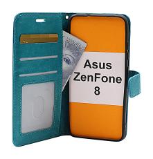 billigamobilskydd.se Crazy Horse Lompakko Asus ZenFone 8 (ZS590KS)