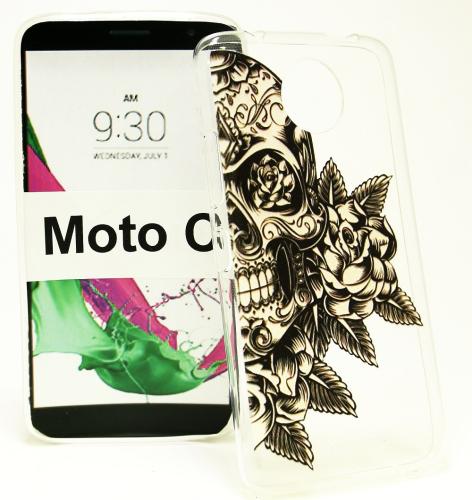 billigamobilskydd.se TPU-Designkotelo Moto C