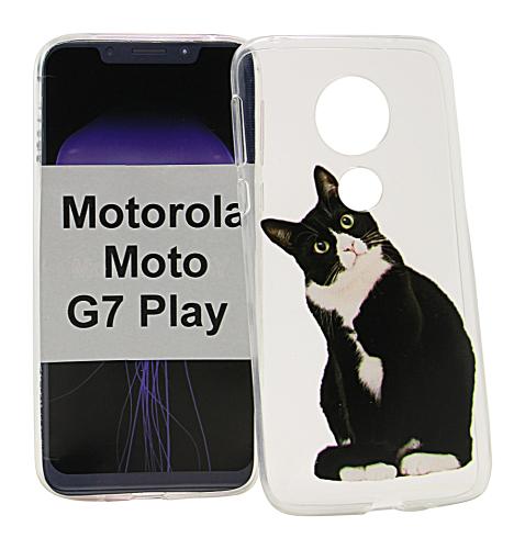 billigamobilskydd.se TPU-Designkotelo Motorola Moto G7 Play