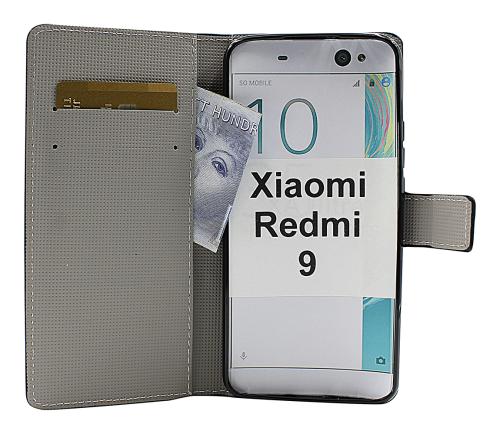 billigamobilskydd.se Kuviolompakko Xiaomi Redmi 9