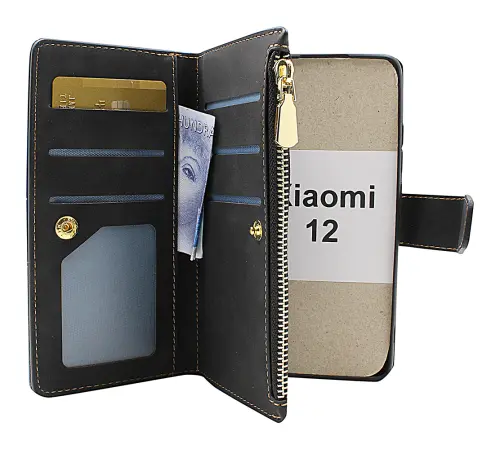 billigamobilskydd.se XL Standcase Luksuskotelo puhelimeen Xiaomi 12
