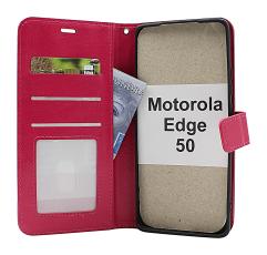 billigamobilskydd.se Crazy Horse Motorola Edge 50 Puhelimen Kuoret