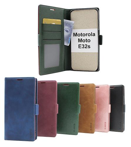 billigamobilskydd.se Luksuskotelo Standcase Wallet Motorola Moto E32s