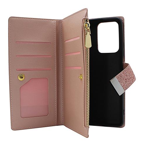 billigamobilskydd.se XL Standcase Glitterwallet puhelimeen Xiaomi 11T / 11T Pro