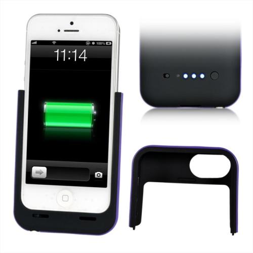 billigamobilskydd.se Ulkoinen akku-suojakuori/Battery Case iPhone5/5s:lle