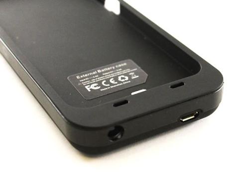 billigamobilskydd.se Ulkoinen akku-suojakuori/Battery Case iPhone5/5s:lle