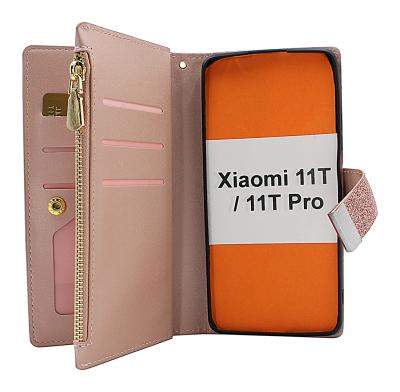XL Standcase Glitterwallet puhelimeen Xiaomi 11T / 11T Pro