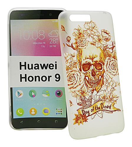 billigamobilskydd.se TPU-Designkotelo Huawei Honor 9 (STF-L09)