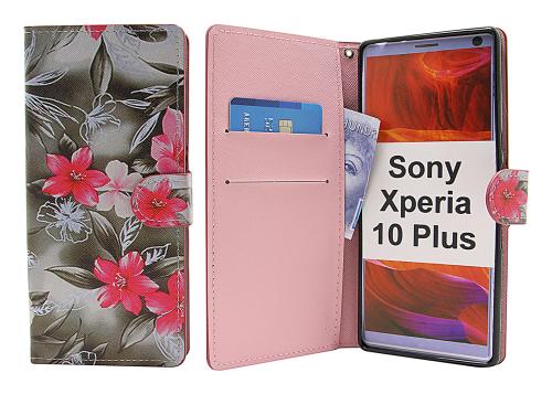 billigamobilskydd.se Kuviolompakko Sony Xperia 10 Plus