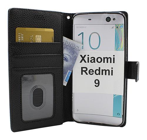 billigamobilskydd.se New Jalusta Lompakkokotelo Xiaomi Redmi 9