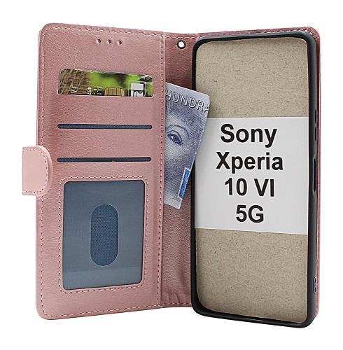 billigamobilskydd.se Zipper Sony Xperia 10 VI 5G Puhelimen Kuoret