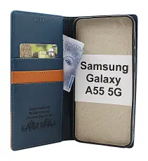 Coverin Samsung Galaxy A55 5G Premium Lompakkokotelo Slim