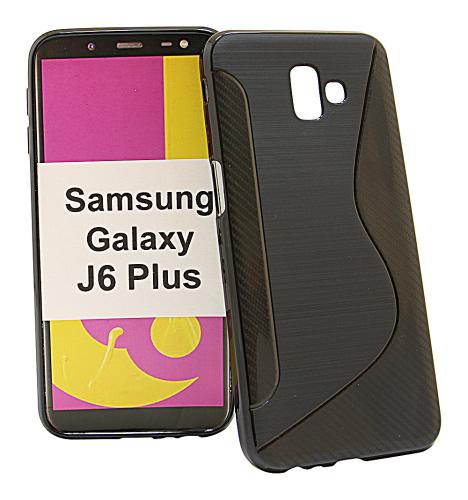 billigamobilskydd.se S-Line TPU-muovikotelo Samsung Galaxy J6 Plus (J610FN/DS)