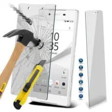 billigamobilskydd.se N&auml;yt&ouml;nsuoja karkaistusta lasista Sony Xperia Z5 Premium (E6853)