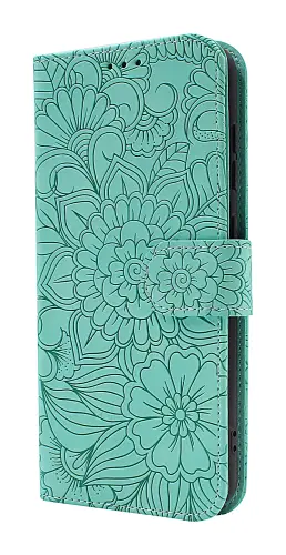 billigamobilskydd.se Flower Standcase Wallet Samsung Galaxy S21 FE 5G (SM-G990B)