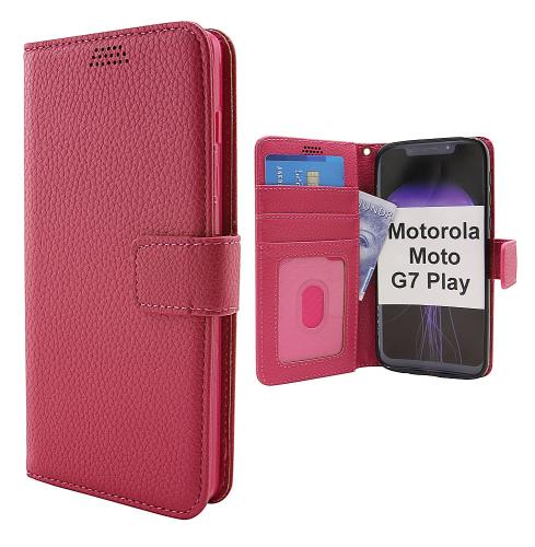 Coverin New Jalusta Lompakkokotelo Motorola Moto G7 Play