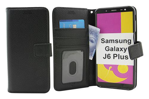 billigamobilskydd.se New Jalusta Lompakkokotelo Samsung Galaxy J6 Plus (J610FN/DS)