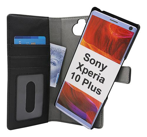 Coverin Skimblocker Magneettikotelo Sony Xperia 10 Plus