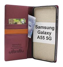 Coverin Samsung Galaxy A55 5G Premium Lompakkokotelo Slim