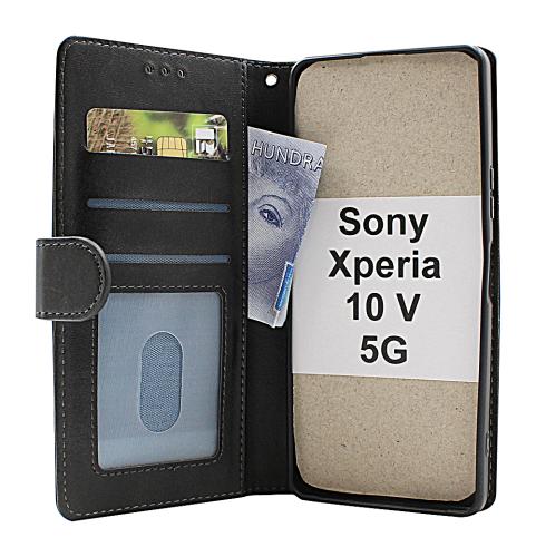 billigamobilskydd.se Zipper Standcase Wallet Sony Xperia 10 V 5G