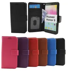 billigamobilskydd.se New Jalusta Lompakkokotelo Huawei Honor 9 (STF-L09)