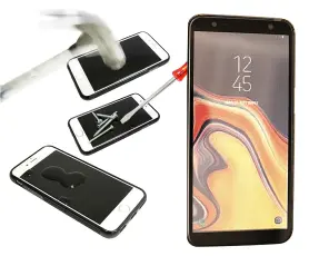 billigamobilskydd.se N&auml;yt&ouml;nsuoja karkaistusta lasista Samsung Galaxy J6 Plus (J610FN/DS)