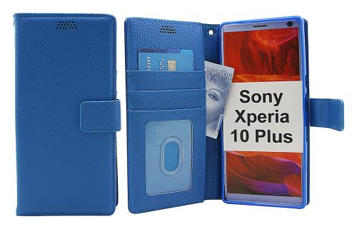 billigamobilskydd.se New Jalusta Lompakkokotelo Sony Xperia 10 Plus