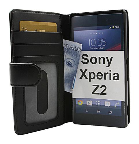 Coverin Skimblocker Lompakkokotelot Sony Xperia Z2 (D6503)