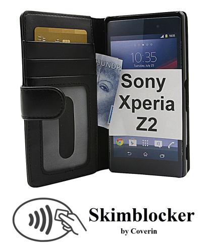 Coverin Skimblocker Lompakkokotelot Sony Xperia Z2 (D6503)