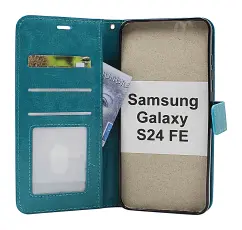 Coverin Crazy Horse Samsung Galaxy S24 FE Puhelimen Kuoret