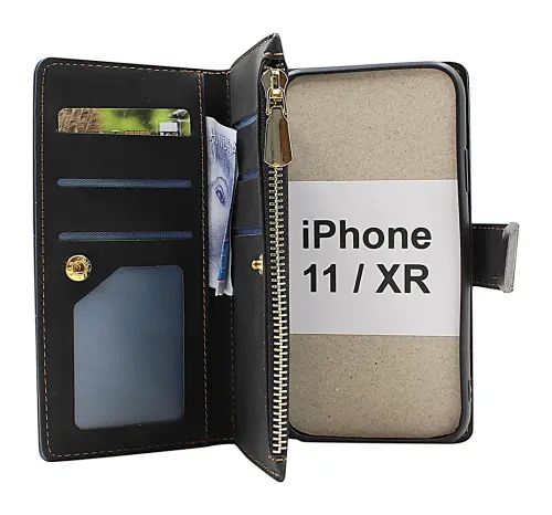 billigamobilskydd.se XL Standcase Luksuskotelo puhelimeen iPhone 11 & iPhone XR