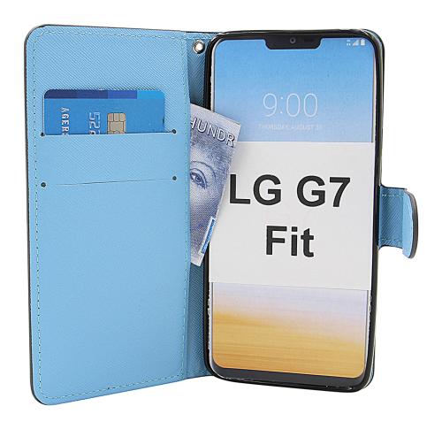 billigamobilskydd.se Kuviolompakko LG G7 Fit (LMQ850)