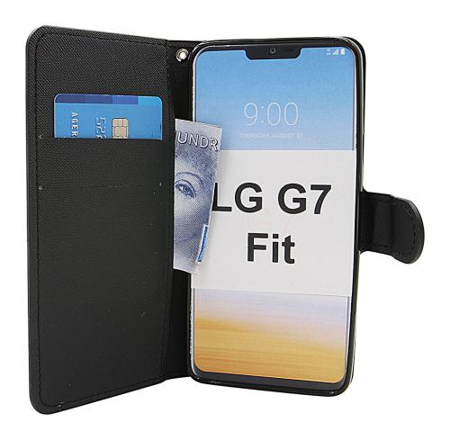 billigamobilskydd.se Kuviolompakko LG G7 Fit (LMQ850)