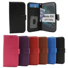 Coverin New Jalusta Lompakkokotelo Moto E4 / Moto E (4th gen) (XT1762)